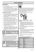 Предварительный просмотр 39 страницы Husqvarna 327LDX Series Operator'S Manual