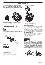 Предварительный просмотр 47 страницы Husqvarna 327LDX Series Operator'S Manual