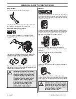 Preview for 8 page of Husqvarna 327P4 Operator'S Manual