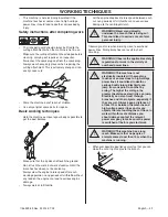 Preview for 23 page of Husqvarna 327P4 Operator'S Manual