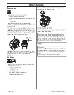 Preview for 28 page of Husqvarna 327PT5S Operator'S Manual