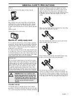 Предварительный просмотр 7 страницы Husqvarna 327RJ X-series Operator'S Manual