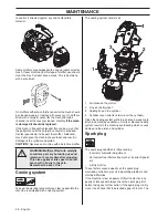 Предварительный просмотр 22 страницы Husqvarna 327RJ X-series Operator'S Manual