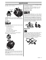 Предварительный просмотр 23 страницы Husqvarna 327RJ X-series Operator'S Manual