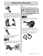 Preview for 42 page of Husqvarna 327RX Series Operator'S Manual