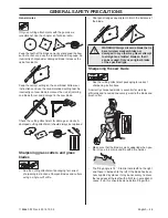 Preview for 45 page of Husqvarna 327RX Series Operator'S Manual