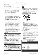 Preview for 52 page of Husqvarna 327RX Series Operator'S Manual