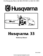 Husqvarna 33 Workshop Manual preview