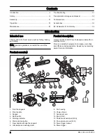 Preview for 2 page of Husqvarna 330i Operator'S Manual