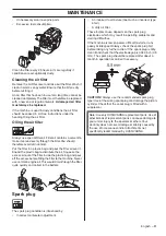 Preview for 51 page of Husqvarna 333 RJ SERIES Operator'S Manual