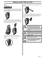 Preview for 9 page of Husqvarna 335LS Operator'S Manual