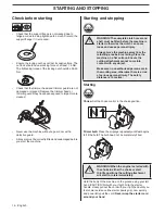 Preview for 14 page of Husqvarna 335LS Operator'S Manual