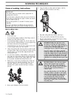 Preview for 16 page of Husqvarna 335LS Operator'S Manual