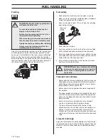 Preview for 18 page of Husqvarna 336 EPA I Operator'S Manual