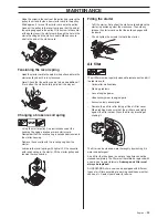 Preview for 33 page of Husqvarna 336 EPA I Operator'S Manual