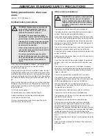 Preview for 39 page of Husqvarna 336 EPA I Operator'S Manual