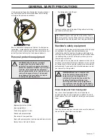 Предварительный просмотр 7 страницы Husqvarna 336 Operator'S Manual