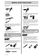 Предварительный просмотр 12 страницы Husqvarna 336 Operator'S Manual