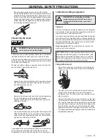 Предварительный просмотр 13 страницы Husqvarna 336 Operator'S Manual