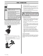 Предварительный просмотр 18 страницы Husqvarna 336 Operator'S Manual