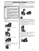 Предварительный просмотр 19 страницы Husqvarna 336 Operator'S Manual