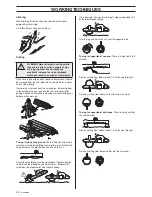 Предварительный просмотр 24 страницы Husqvarna 336 Operator'S Manual