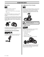 Предварительный просмотр 34 страницы Husqvarna 336 Operator'S Manual