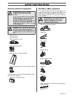 Предварительный просмотр 5 страницы Husqvarna 340 Operator'S Manual