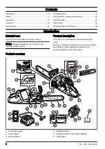 Preview for 2 page of Husqvarna 340i Operator'S Manual