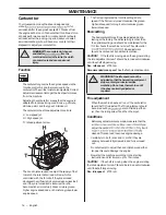 Preview for 16 page of Husqvarna 343O3 Operator'S Manual