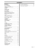 Preview for 3 page of Husqvarna 345 E EPA II Operator'S Manual