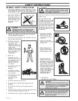 Preview for 18 page of Husqvarna 345 TAC Operator'S Manual