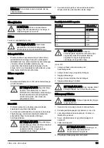 Предварительный просмотр 111 страницы Husqvarna 345BT Operator'S Manual