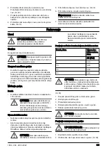 Предварительный просмотр 305 страницы Husqvarna 345BT Operator'S Manual