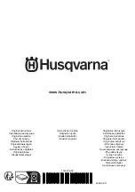 Предварительный просмотр 352 страницы Husqvarna 345BT Operator'S Manual