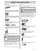 Preview for 11 page of Husqvarna 346XP EPA II, 353 EPA Operator'S Manual