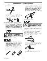 Предварительный просмотр 14 страницы Husqvarna 346XP TrioBrake Operator'S Manual