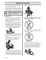 Предварительный просмотр 24 страницы Husqvarna 346XP TrioBrake Operator'S Manual