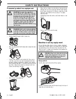 Предварительный просмотр 8 страницы Husqvarna 350BF Operator'S Manual