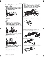 Предварительный просмотр 13 страницы Husqvarna 350BF Operator'S Manual