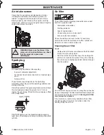 Предварительный просмотр 19 страницы Husqvarna 350BF Operator'S Manual