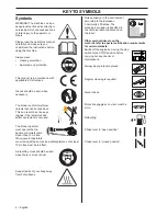 Preview for 2 page of Husqvarna 350BT Operator'S Manual