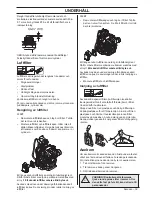 Preview for 39 page of Husqvarna 350BT Operator'S Manual