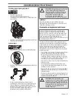 Preview for 51 page of Husqvarna 350BT Operator'S Manual