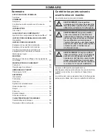 Preview for 107 page of Husqvarna 350BT Operator'S Manual