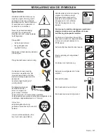 Preview for 127 page of Husqvarna 350BT Operator'S Manual