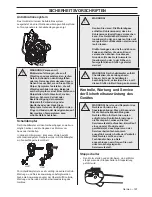 Preview for 197 page of Husqvarna 350BT Operator'S Manual