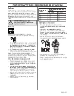 Preview for 311 page of Husqvarna 350BT Operator'S Manual