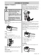 Preview for 355 page of Husqvarna 350BT Operator'S Manual