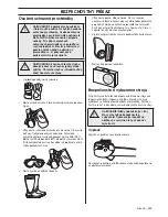 Preview for 389 page of Husqvarna 350BT Operator'S Manual